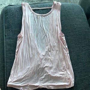 Lululemon pink tank top